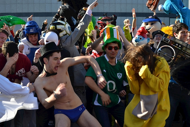 Harlem Shake in Dublin Foto: Marie L.