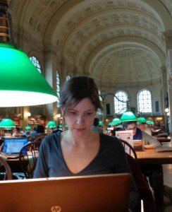 Marcella Woud in Boston