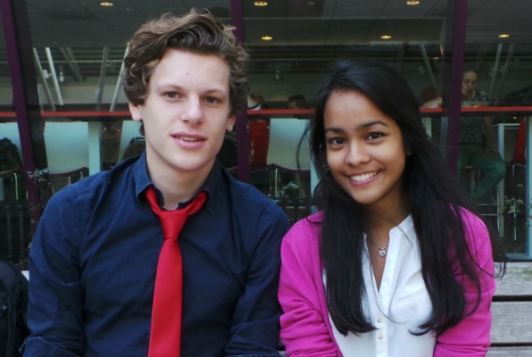 Wouter en Cynthia. Foto: Timo Rijssen.