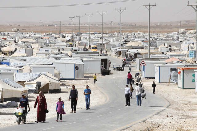Het Zaatari-vluchtelingenkamp in Jordanië. Foto: World Bank Photo Collection