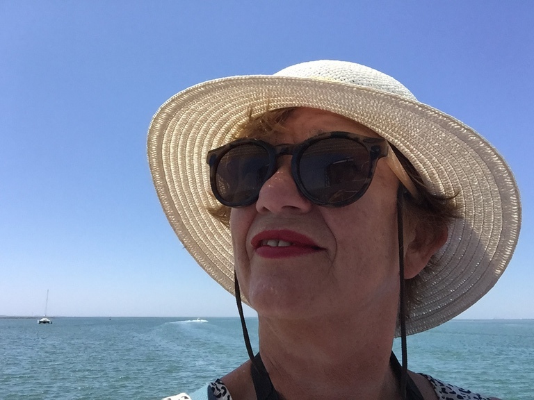 Tip van Monique Leyenaar: ‘Als je toch gaat, zoek dan een plek die aangenaam is.’ Foto: Monique Leyenaar