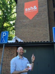 Freek Berends bedacht SSH&. Foto: Annemarie Haverkamp