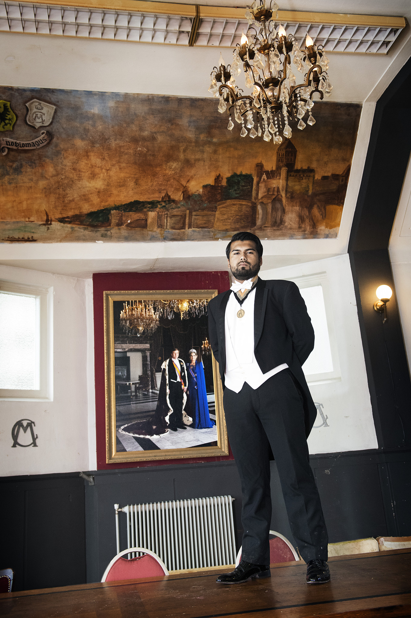 Nederland/ Nijmegen: 13-06-2016 Jafar Alhashime, praeses van Carolus Magnus Foto: Bert Beelen