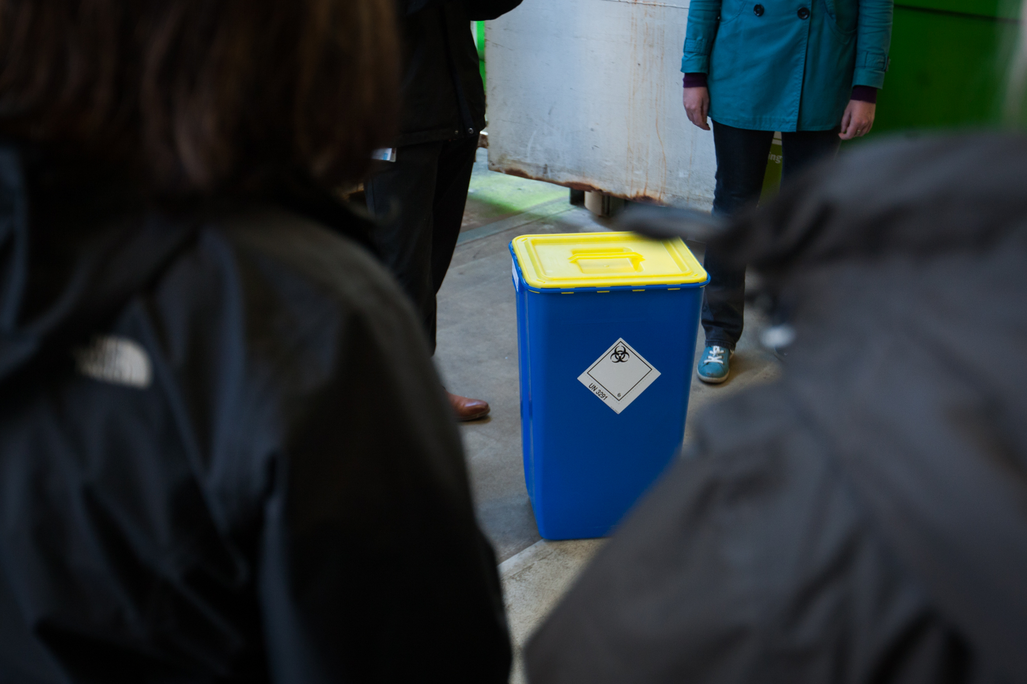 Een afgesloten container. Foto: Joeri Borst