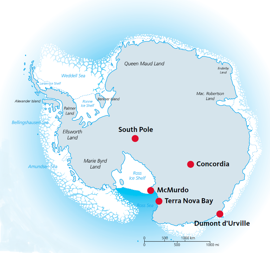 kaart antarctica