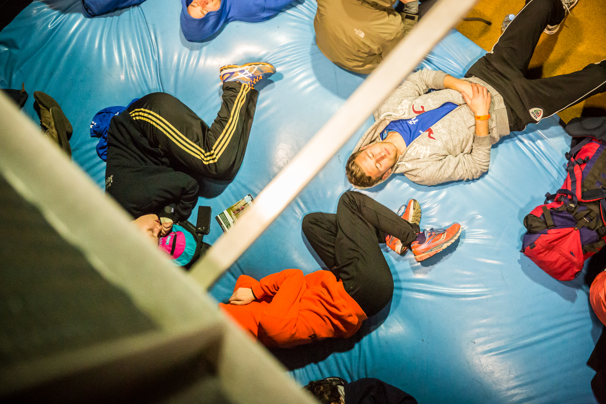 Ondertussen in het Sportcentrum. Foto: Marjolein van Diejen