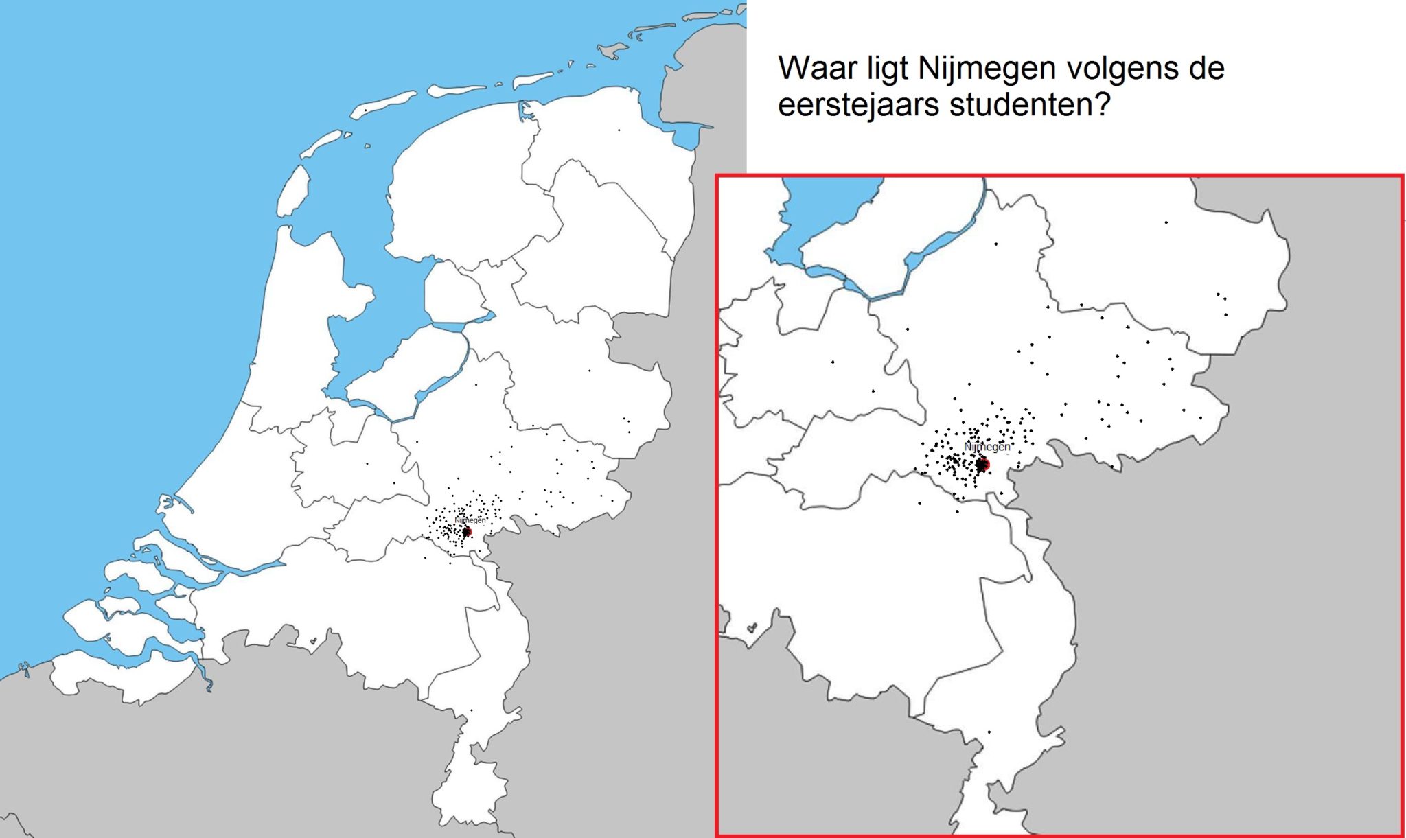 Video Eerstejaars denken dat Nijmegen in