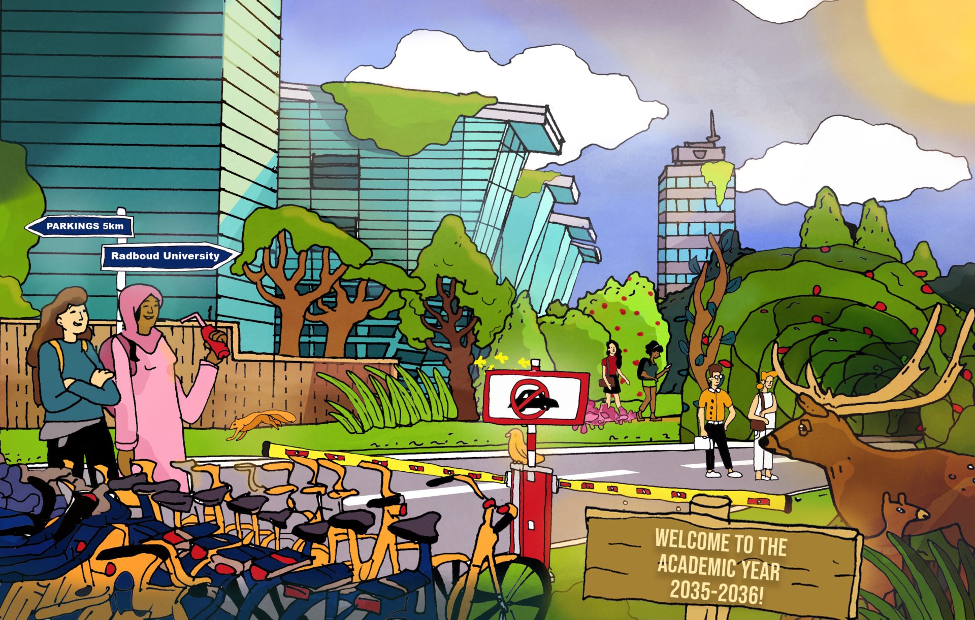 Grenzen aan de groei (6): hoe de campus in de toekomst bereikbaar en