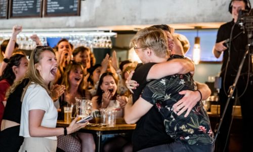AKKUraatd wint studentenverkiezingen. Foto: Johannes Fiebig