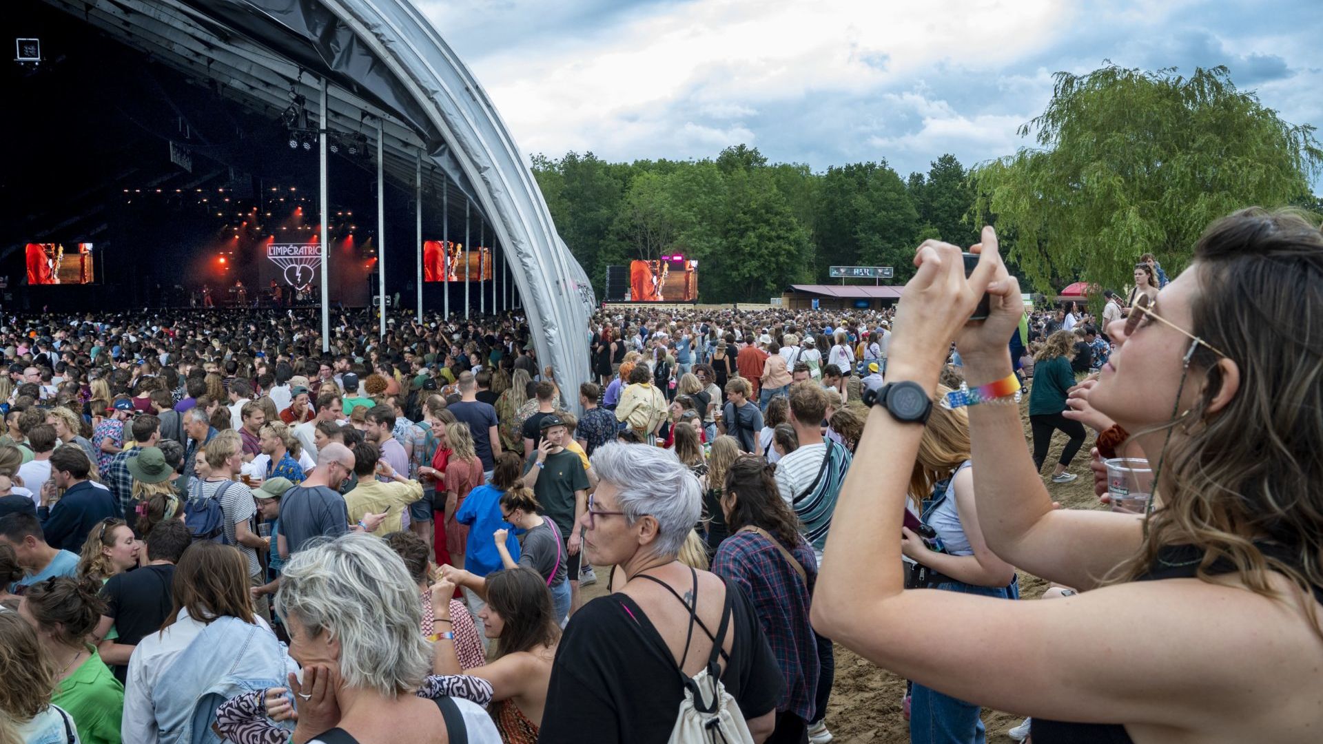 Veel studenten op Down the Rabbit Hole 