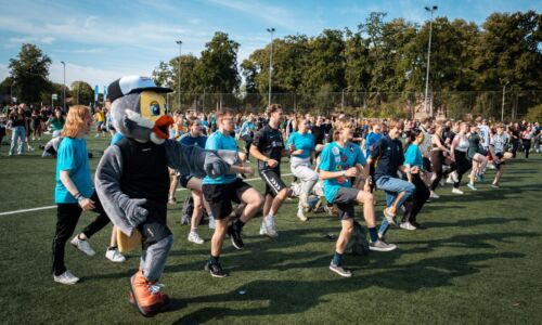 De sportdag tijdens de introductieweek. Afbeelding ter illustratie. Foto: Johannes Fiebig