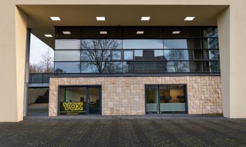 De nieuwe locatie van de Vox-redactie, onderin het Elinor Ostromgebouw. Foto: Frank Schaffels