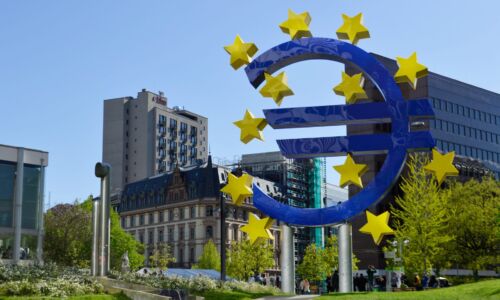 De EU in Frankfurt