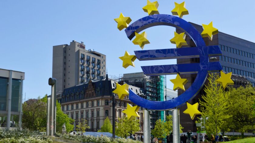 De EU in Frankfurt