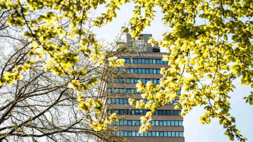 Het Erasmusgebouw van de Radboud Universiteit