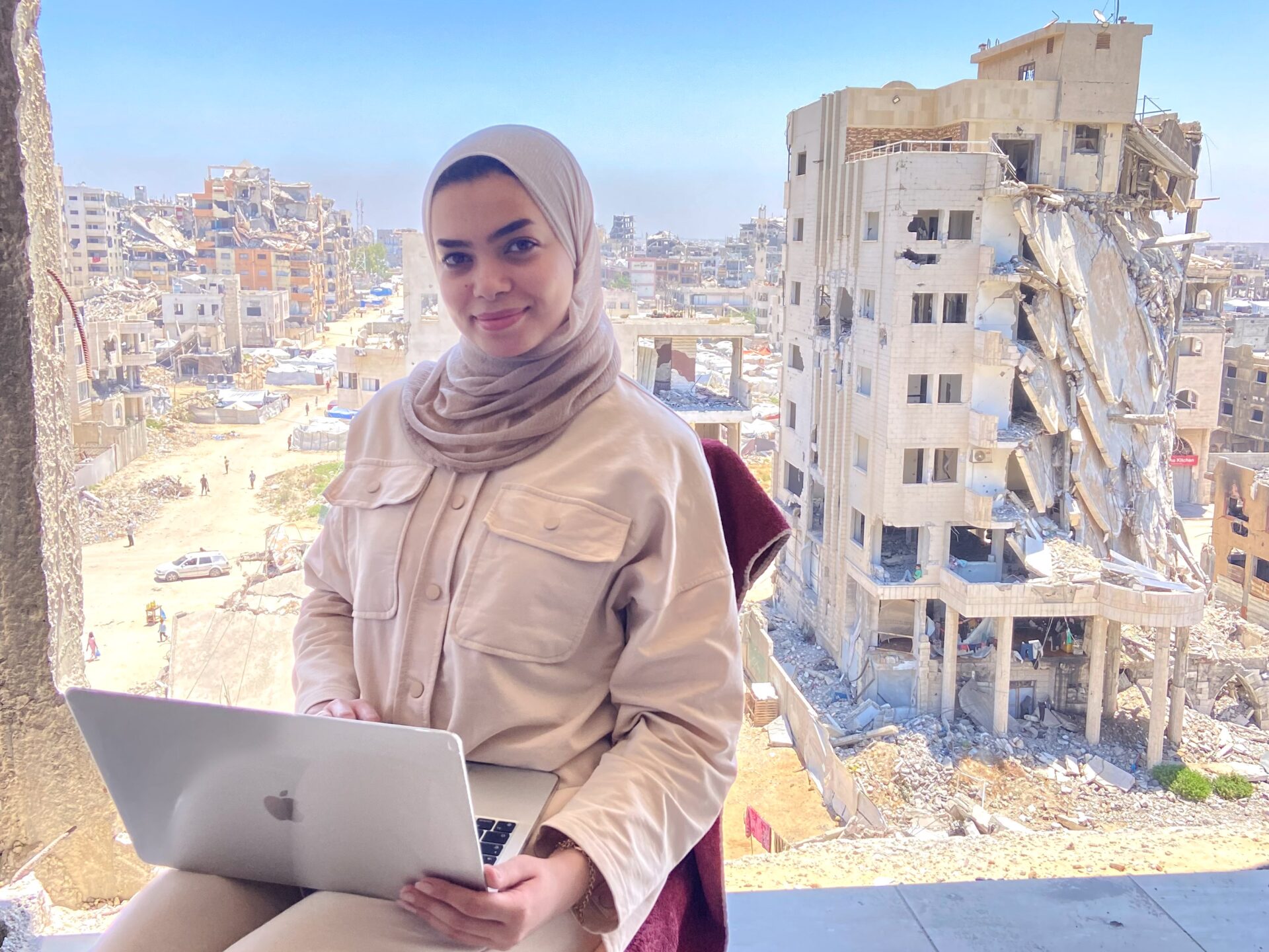 Palestijnse student Amira hoopt zo snel mogelijk naar Nijmegen te komen: 'Ik ben enthousiast over mi