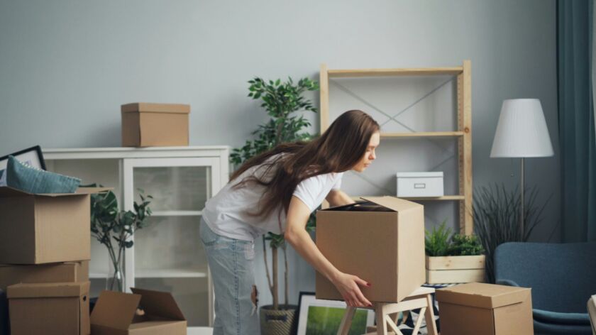 Verhuizen, op kamers, studentenkamer